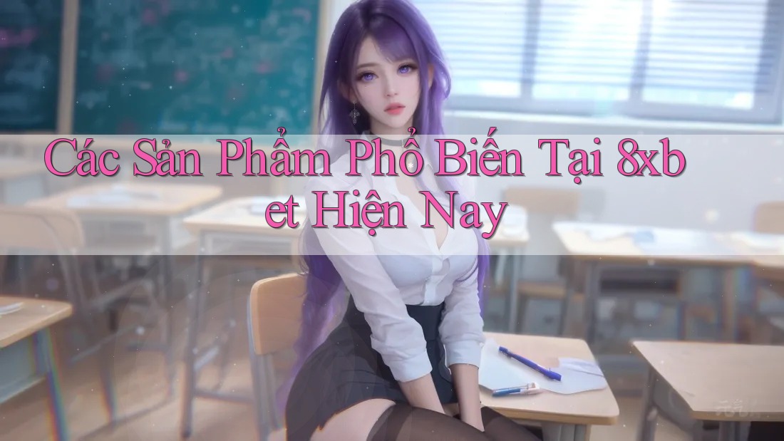 Các Sản Phẩm Phổ Biến Tại 8xbet Hiện Nay