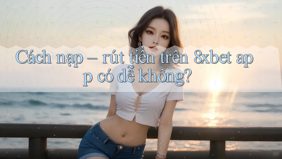 Cách nạp – rút tiền trên 8xbet app có dễ không?