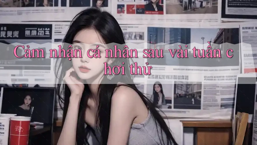 Cảm nhận cá nhân sau vài tuần chơi thử Cảm nhận cá nhân sau vài tuần chơi thử