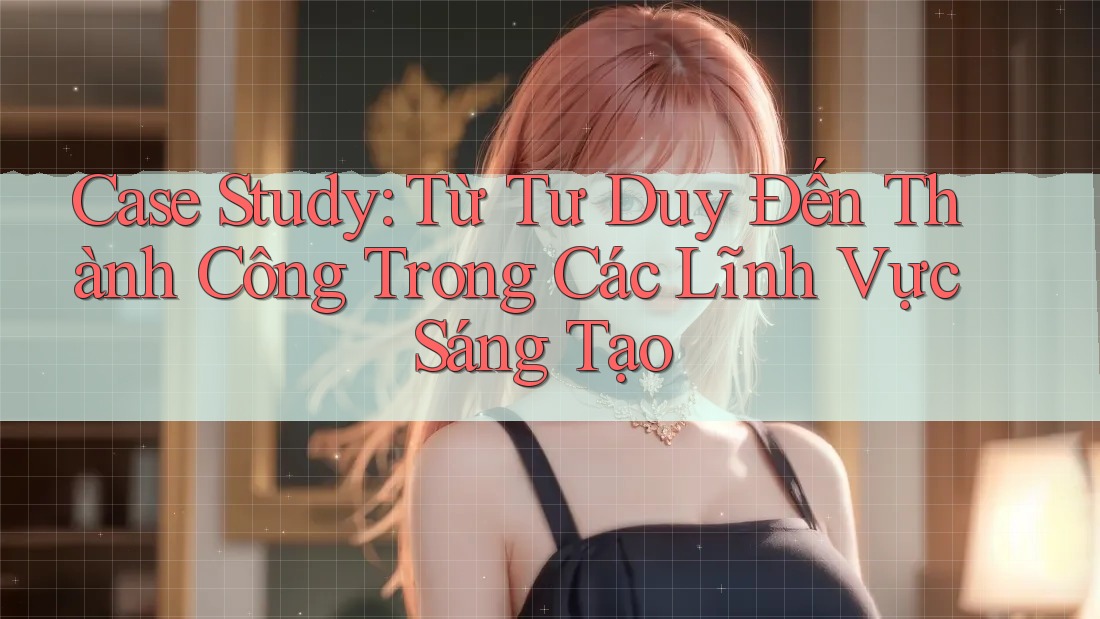 Case Study: Từ Tư Duy Đến Thành Công Trong Các Lĩnh Vực Sáng Tạo