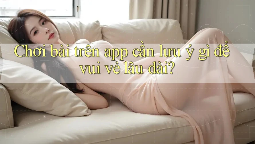 Chơi bài trên app cần lưu ý gì để vui vẻ lâu dài? Chơi bài trên app cần lưu ý gì để vui vẻ lâu dài?