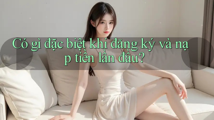 Có gì đặc biệt khi đăng ký và nạp tiền lần đầu?