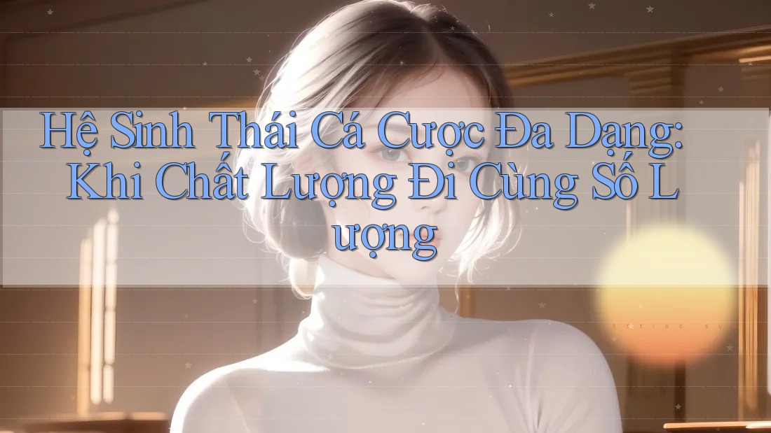 Hệ Sinh Thái Cá Cược Đa Dạng: Khi Chất Lượng Đi Cùng Số Lượng Hệ Sinh Thái Cá Cược Đa Dạng: Khi Chất Lượng Đi Cùng Số Lượng
