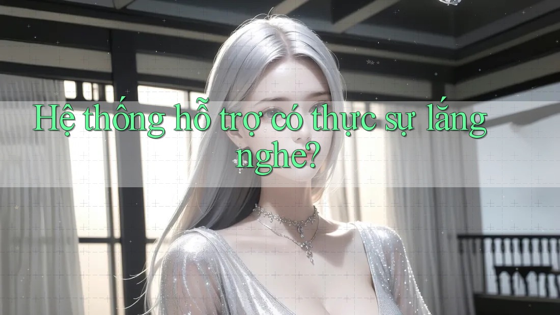 Hệ thống hỗ trợ có thực sự lắng nghe?