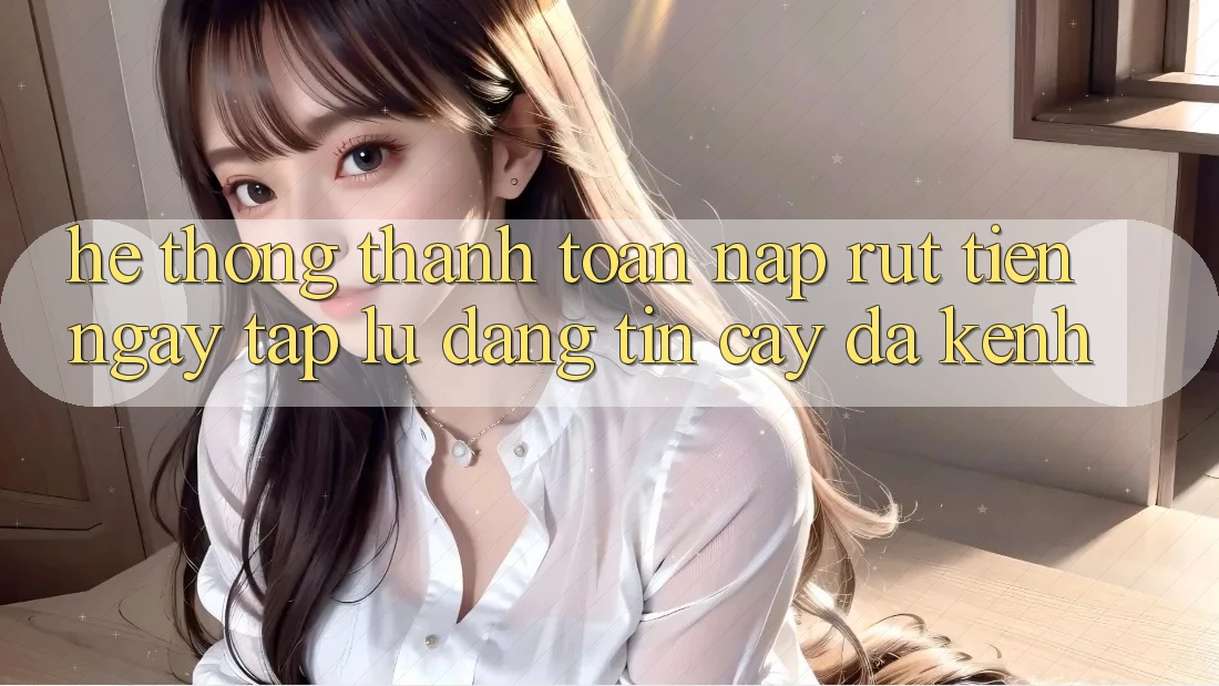 Hệ Thống Thanh toán Nạp Rút Tiền: Ngay tắp lự, Đáng tin cậy, Đa Kênh