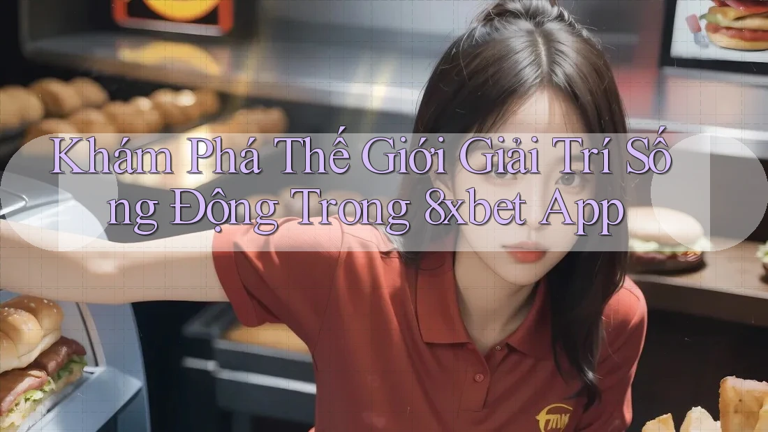 Khám Phá Thế Giới Giải Trí Sống Động Trong 8xbet App