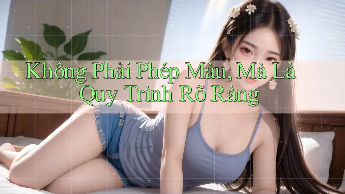 Không Phải Phép Màu, Mà Là Quy Trình Rõ Ràng Không Phải Phép Màu, Mà Là Quy Trình Rõ Ràng