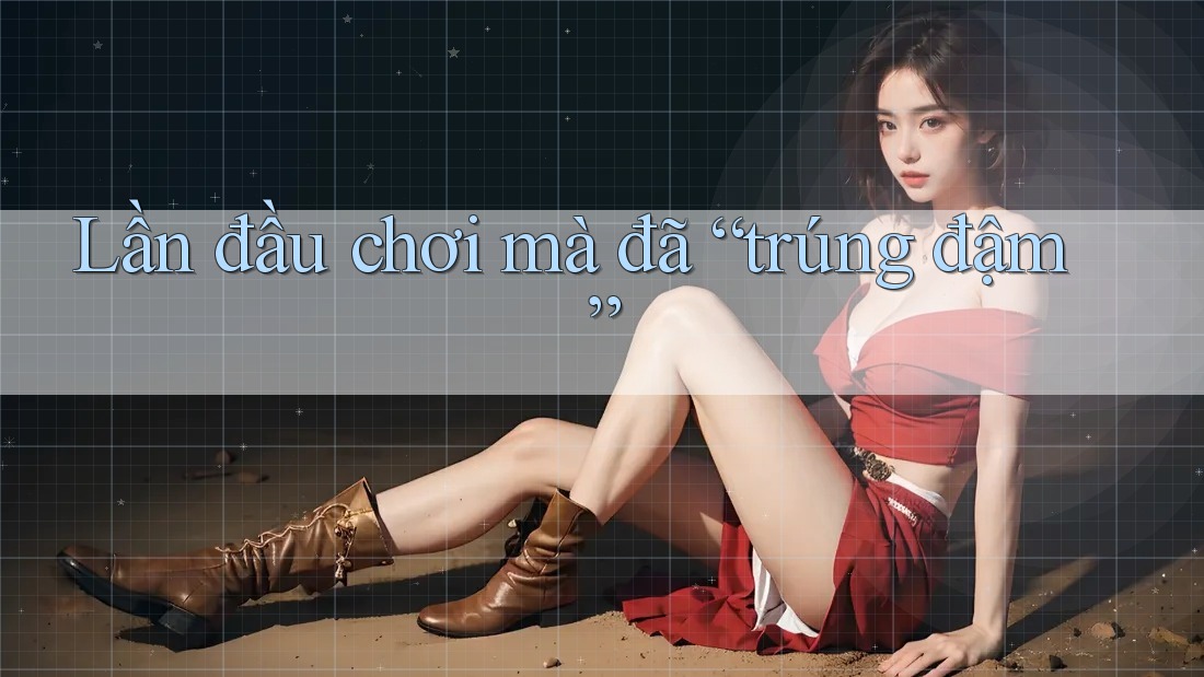 Lần đầu chơi mà đã “trúng đậm”