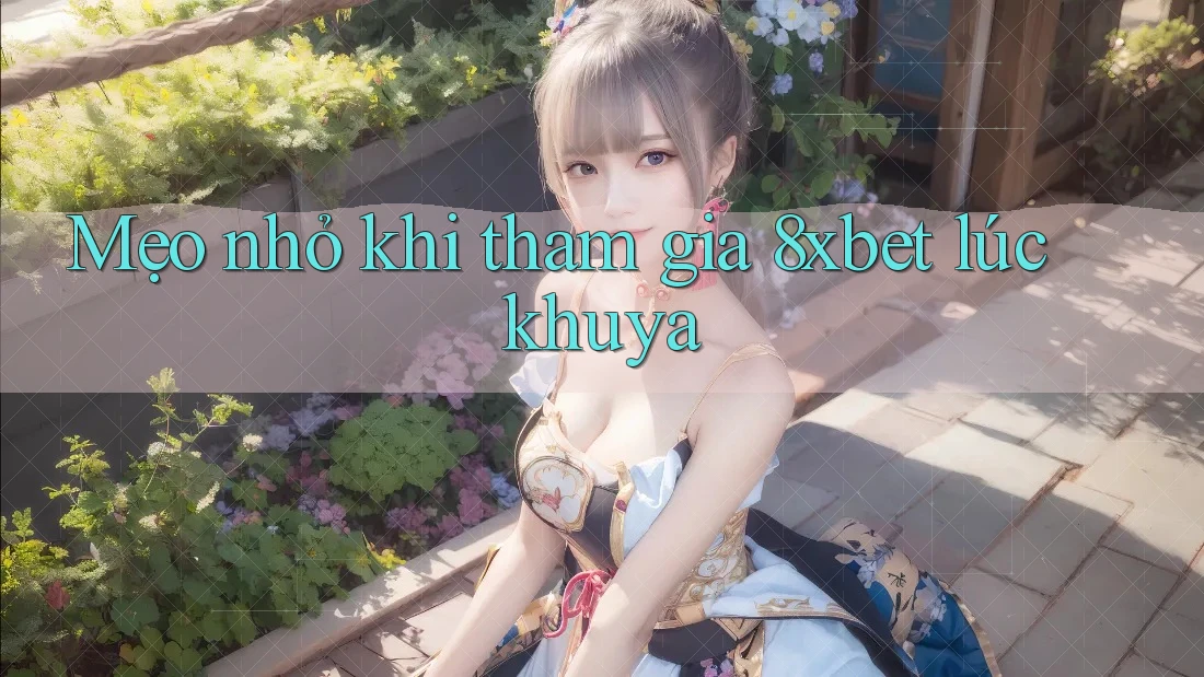 Mẹo nhỏ khi tham gia 8xbet lúc khuya Mẹo nhỏ khi tham gia 8xbet lúc khuya
