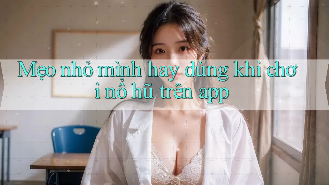 Mẹo nhỏ mình hay dùng khi chơi nổ hũ trên app Mẹo nhỏ mình hay dùng khi chơi nổ hũ trên app