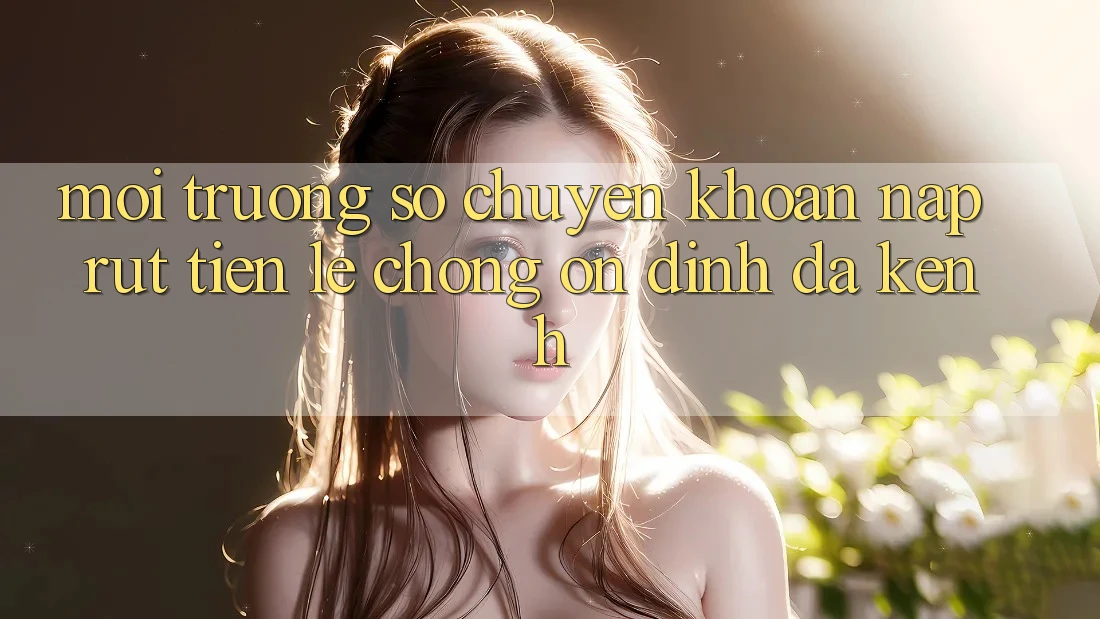 Môi trường số Chuyển khoản Nạp Rút Tiền: Lẹ Chóng, Ổn định, Đa Kênh Môi trường số Chuyển khoản Nạp Rút Tiền: Lẹ Chóng, Ổn định, Đa Kênh