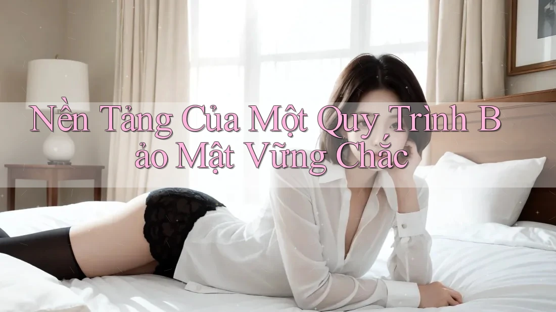 Nền Tảng Của Một Quy Trình Bảo Mật Vững Chắc Nền Tảng Của Một Quy Trình Bảo Mật Vững Chắc