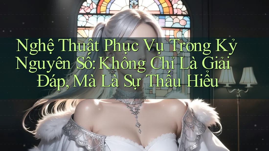 Nghệ Thuật Phục Vụ Trong Kỷ Nguyên Số: Không Chỉ Là Giải Đáp, Mà Là Sự Thấu Hiểu