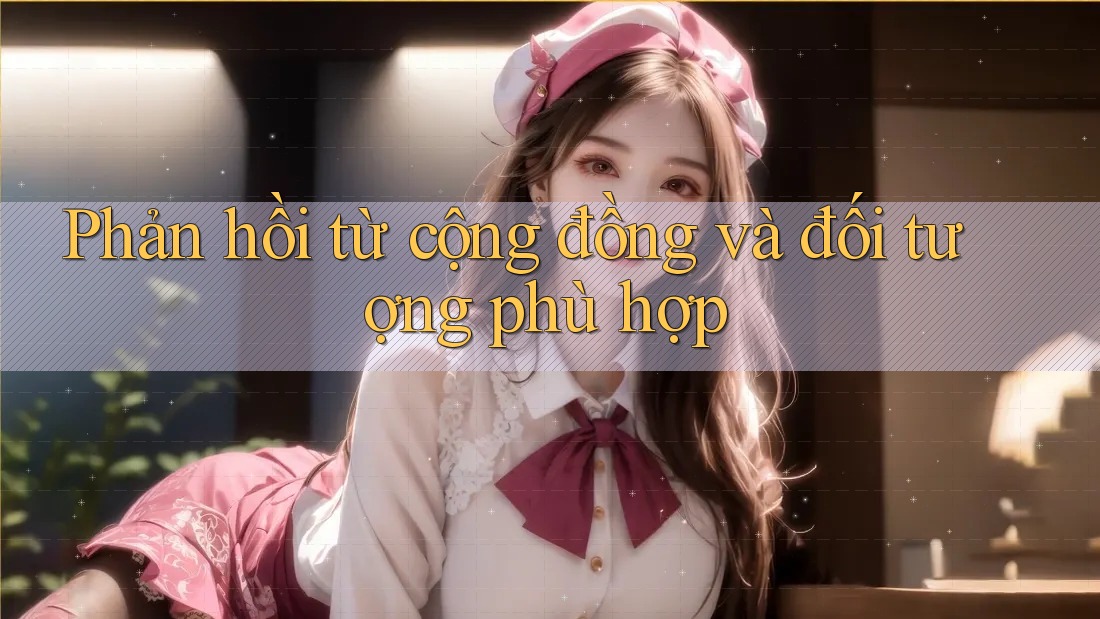 Phản hồi từ cộng đồng và đối tượng phù hợp