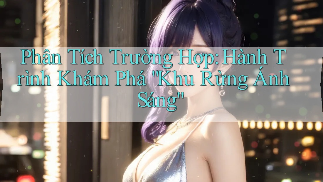 Phân Tích Trường Hợp: Hành Trình Khám Phá “Khu Rừng Ánh Sáng” Phân Tích Trường Hợp: Hành Trình Khám Phá “Khu Rừng Ánh Sáng”
