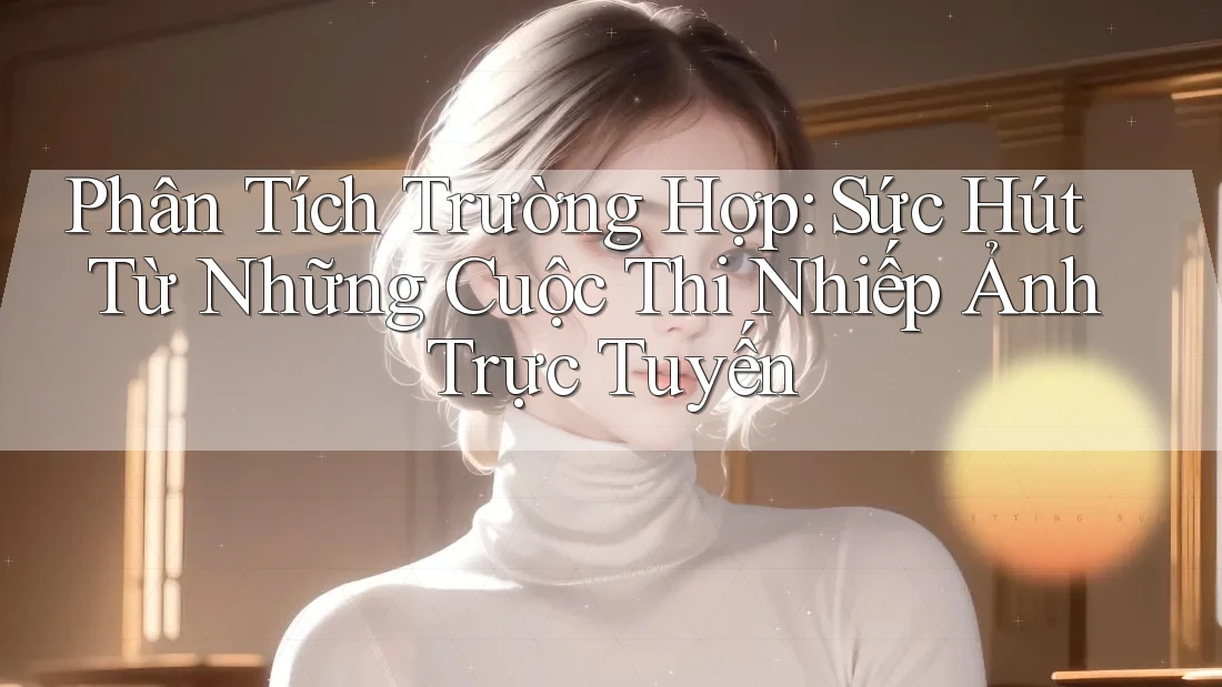 Phân Tích Trường Hợp: Sức Hút Từ Những Cuộc Thi Nhiếp Ảnh Trực Tuyến Phân Tích Trường Hợp: Sức Hút Từ Những Cuộc Thi Nhiếp Ảnh Trực Tuyến