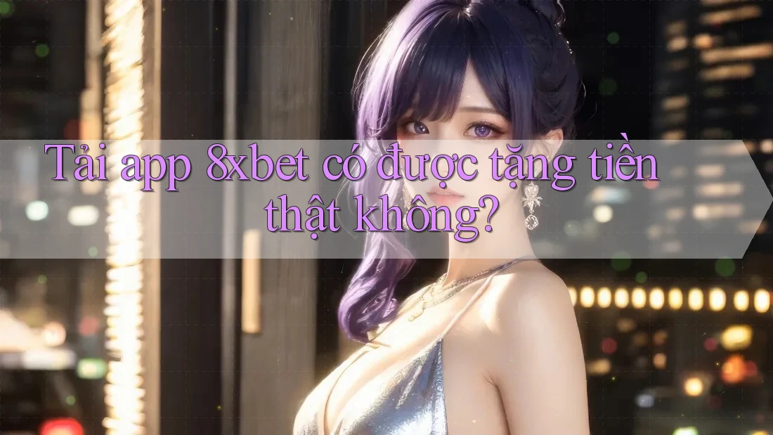 Tải app 8xbet có được tặng tiền thật không?