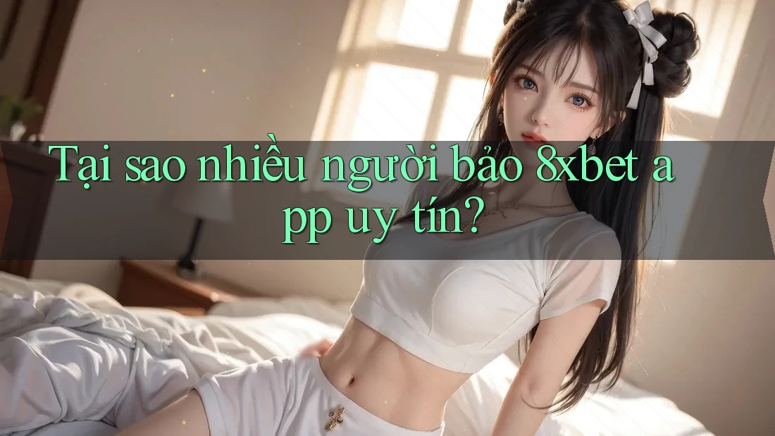 Tại sao nhiều người bảo 8xbet app uy tín?