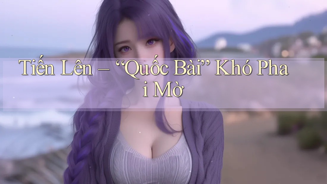 Tiến Lên – “Quốc Bài” Khó Phai Mờ Tiến Lên – “Quốc Bài” Khó Phai Mờ