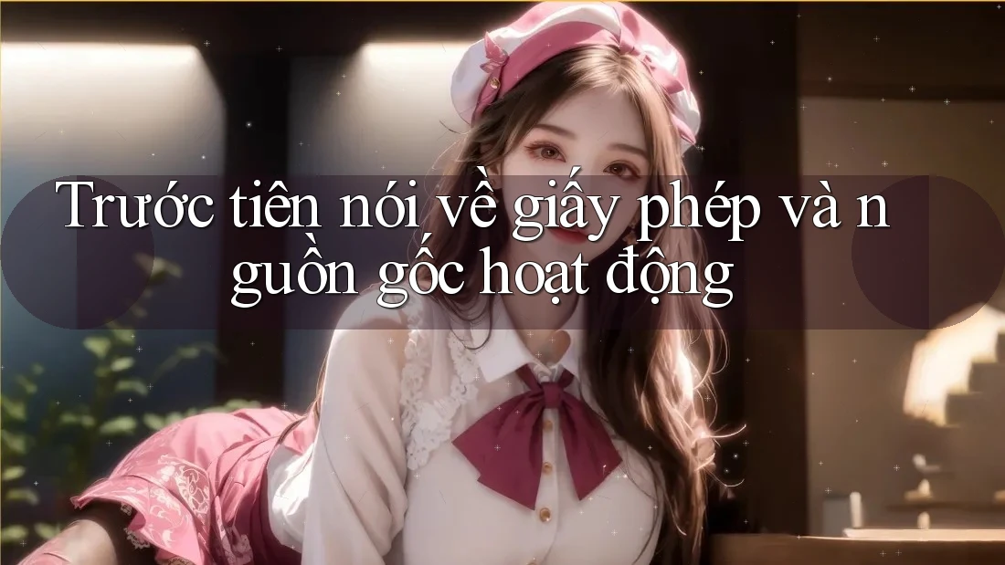 Trước tiên nói về giấy phép và nguồn gốc hoạt động