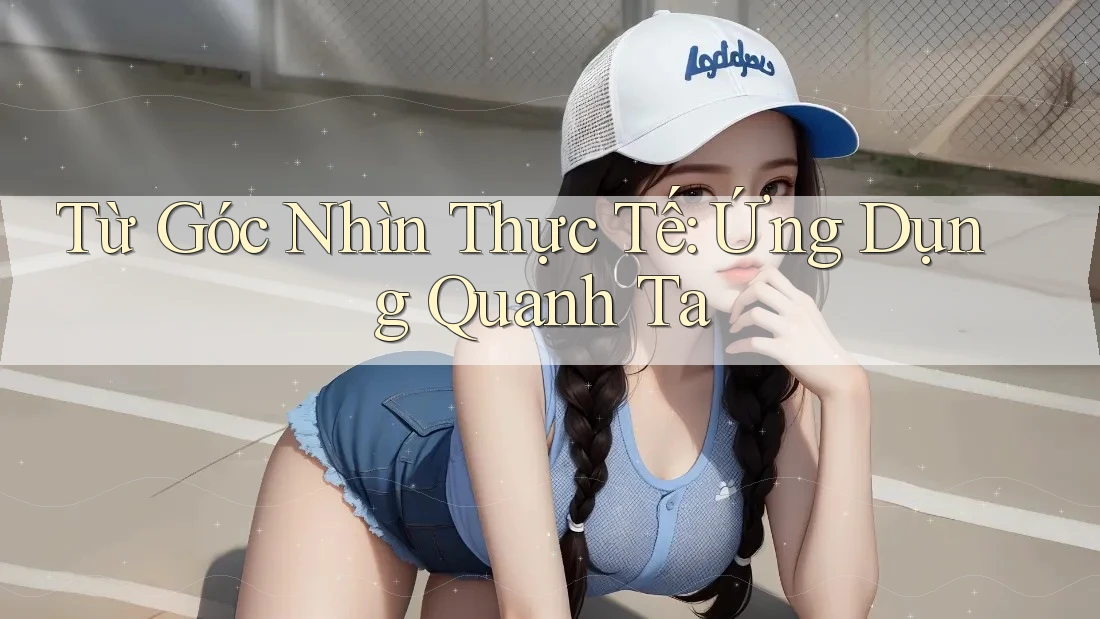 Từ Góc Nhìn Thực Tế: Ứng Dụng Quanh Ta Từ Góc Nhìn Thực Tế: Ứng Dụng Quanh Ta