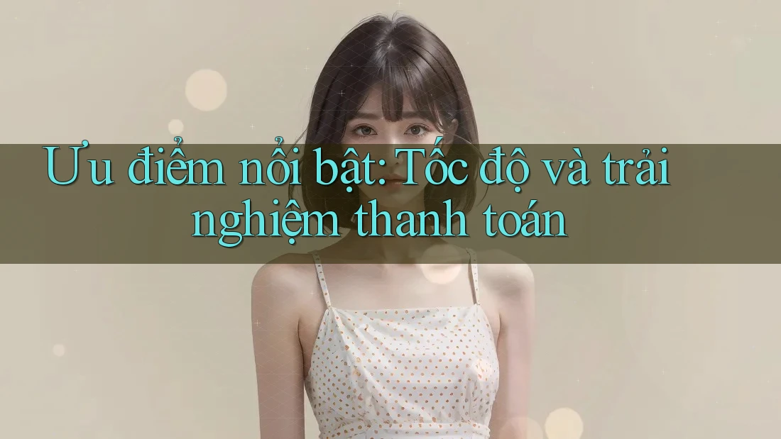 Ưu điểm nổi bật: Tốc độ và trải nghiệm thanh toán Ưu điểm nổi bật: Tốc độ và trải nghiệm thanh toán