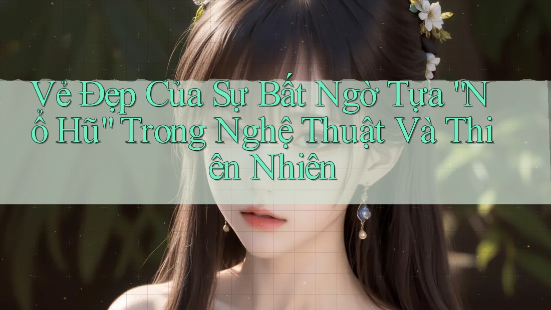 Vẻ Đẹp Của Sự Bất Ngờ Tựa “Nổ Hũ” Trong Nghệ Thuật Và Thiên Nhiên Vẻ Đẹp Của Sự Bất Ngờ Tựa “Nổ Hũ” Trong Nghệ Thuật Và Thiên Nhiên