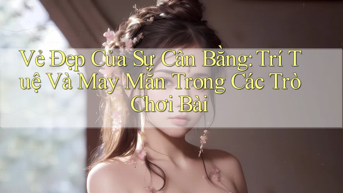 Vẻ Đẹp Của Sự Cân Bằng: Trí Tuệ Và May Mắn Trong Các Trò Chơi Bài